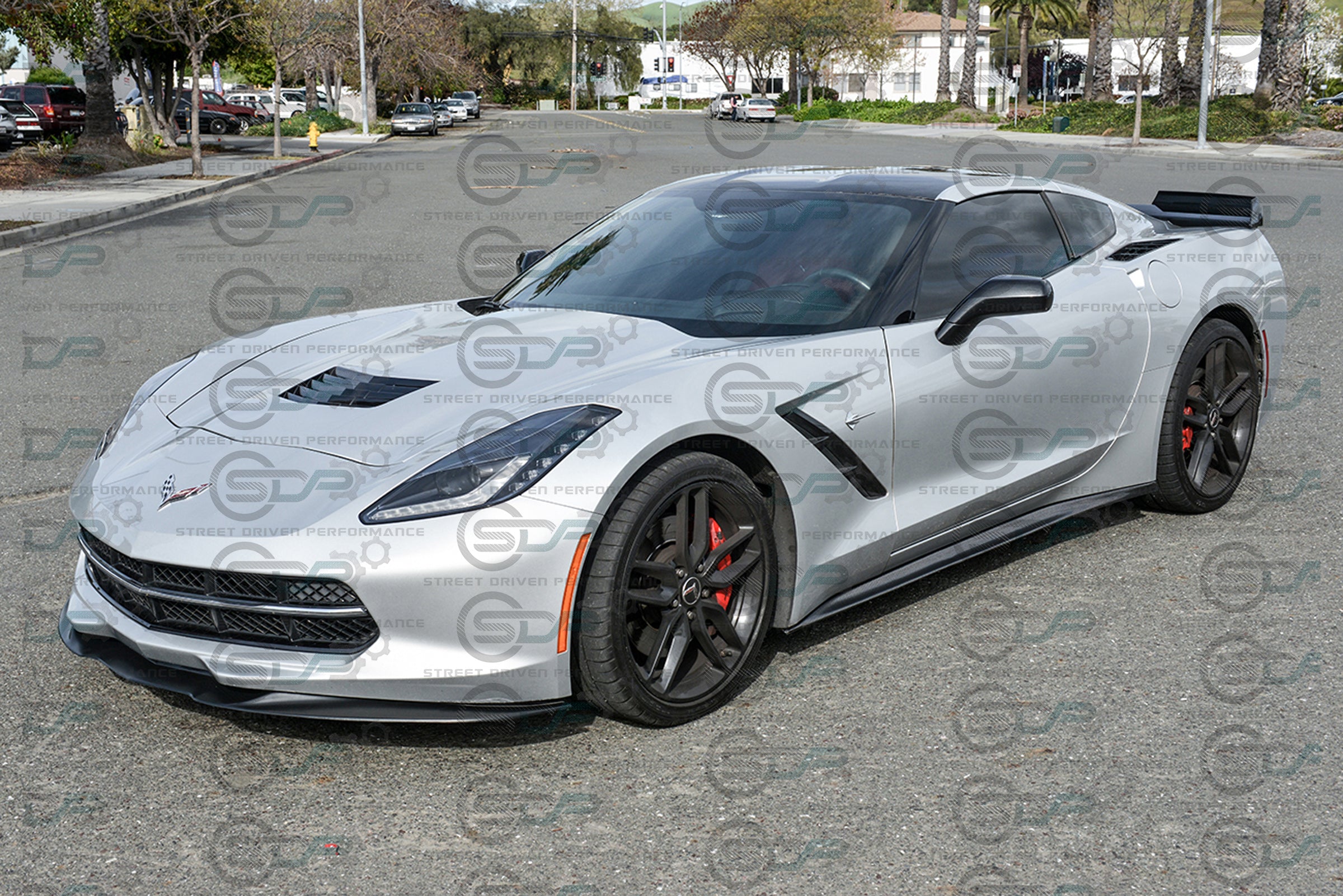2014-2019 C7 Corvette - Z51 Aero Package - Front Lip Splitter / Ground Effects